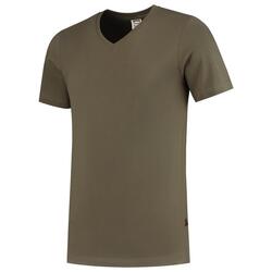 Tricorp T-Shirt V-Ausschnitt Fitted 101005 Army