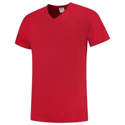 Tricorp T-Shirt V-Ausschnitt Fitted 101005 Red