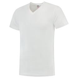 Tricorp T-Shirt V-Ausschnitt Fitted 101005 White