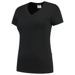 Tricorp T-Shirt V-Ausschnitt Fitted Damen 101008 Black
