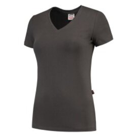 Tricorp T-Shirt V-Ausschnitt Fitted Damen 101008 Darkgrey