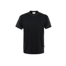 Hakro T-Shirt Contrast Performance 290-05 schwarz-anthrazit