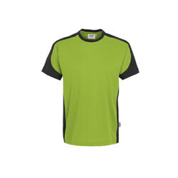 Hakro T-Shirt Contrast Performance 290-40 kiwi-anthrazit