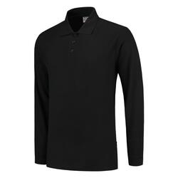 Tricorp Poloshirt 100% Baumwolle, Langarm 201008 Black