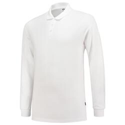Tricorp Poloshirt Fitted 210 Gramm, Langarm 201017 White