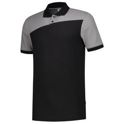 Tricorp Poloshirt Bicolor mit Quernaht 202006 Black-Grey