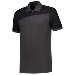 Tricorp Poloshirt Bicolor mit Quernaht 202006 Darkgrey-Black