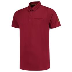 Tricorp Poloshirt Premium Button-Down-Kragen Outlet 204001 Bordeaux