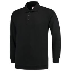 Tricorp Sweatshirt Polokragen und Bund 301005 Black