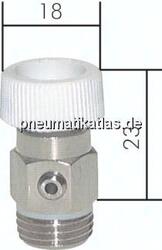 AB 38 B Ablassventil / Entlüftungs-ventil, G 3/8", PN10