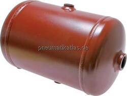 BHL 1/11 G Druckluftbehälter 1,0l, 0 - 11bar, rot lackiert (RAL 3009, 2-K)