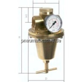 DRW 7740-16 Wasserdruckminderer (40 bar) G 1 1/2", 0,5 - 16 bar
