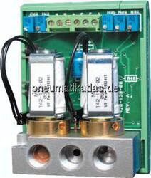 DRPD 18-4 Proportionaldruckregler G 1/8",0 - 4 bar,0 - 10 V, DIN-Schienen-Montage, 35 l/mi