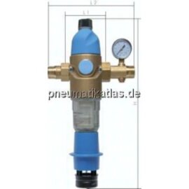 FRWR 114 F Rückspülfilter/Druckminderer f. Trinkwasser, R 1 1/4", DVGW
