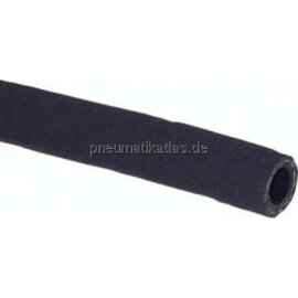 GSP 12 SCHWARZ Gummischlauch für Steckan-schlüsse 12,7x19,8mm, schwarz