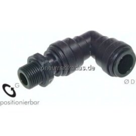 IQSL 1028 G Winkel-Steckanschluss G 1"-28mm, IQS-Big