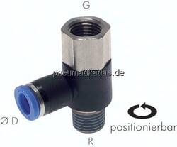 IQSTF 184 Winkel-Steckanschluss, I/A R 1/8"-4mm, IQS-Standard