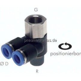 IQSYTF 1212 Y-Winkel-Steckanschluss, I/A R 1/2"-12mm, IQS-Standard