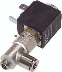 MZ 204 115V 2/2-Wege Magnetventil 4 mm (Steckanschluss) -> G 1/8" (AG)