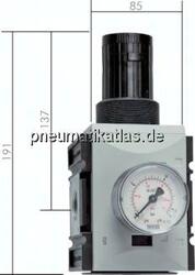 R 10-16 F FUTURA Druckregler,G 1" 0,5 - 16 bar