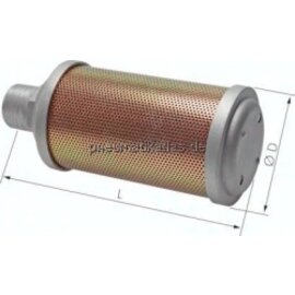SDH 10 E Hochleistungs-Schalldämpfer G 1" (PN 10 bar)