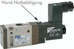SF2701 IPSC-A4 3/2-Wege Magnetventil, G 1/8", offen (NO), 24 V AC