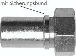 STTW 11238 ES Schlauchtülle, EN14420-5 G 1 1/2"-38mm, 1.4401