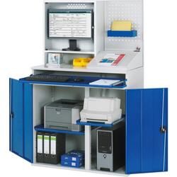Computer-Station SMK 1100x520x1770 MG T250 TW
