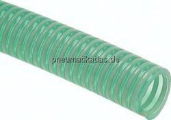 VD 38 PVC-Saug-Druck-Schlauch mit Hart-PVC-Spirale 38x3,6mm