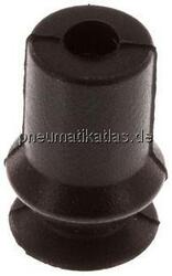 VSP 11 B1 CR Balgsauger, 1,5-fach, P-Serie, 11x5,0mm, CR (schwarz)