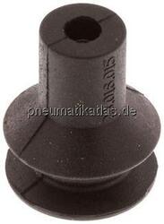 VSP 16 B1 CR Balgsauger, 1,5-fach, P-Serie, 16x7,0mm, CR (schwarz)