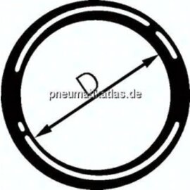 18610-75 O-Ring für PEX-Rohr-verschraubung 75 mm, NBR