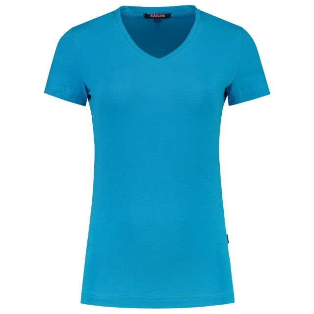 Tricorp T-Shirt V-Ausschnitt Fitted Damen 101008 Turquoise