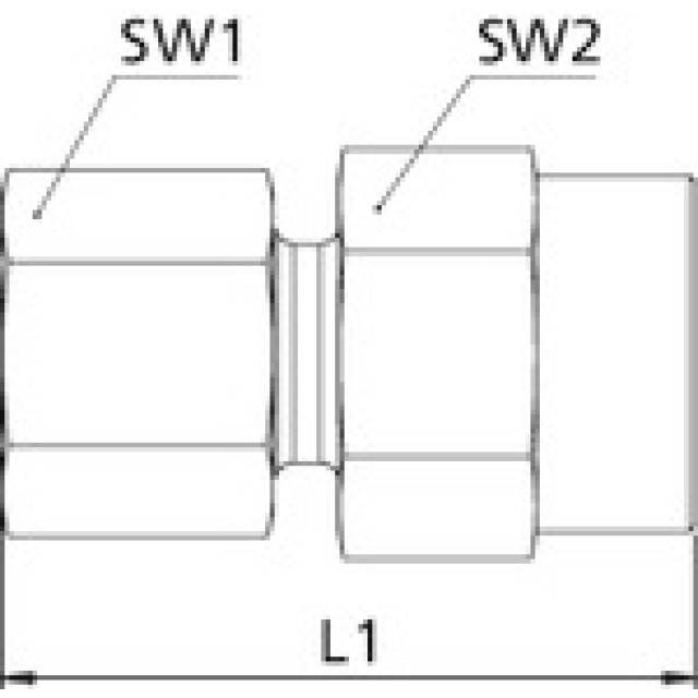 Mano-Anschlussverschraubung G 1/4 i., Rohr-Außen-Ø 4, Stahl verz.  