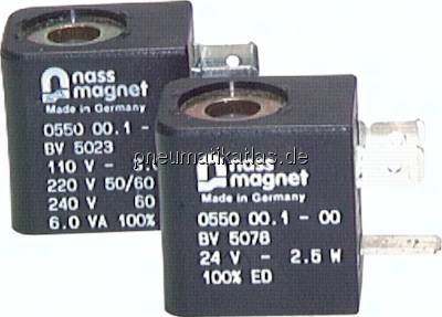 CO 22-230V Magnetspule Steckergröße 1 (Industrienorm B), 230 V AC