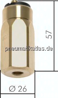DRSO -1 Vakuumschalter -0,95 bis -0,2 bar (Öffner), G 1/8