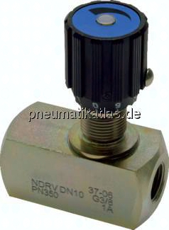 DRV 38 HD Hydraulik-Drosselrückschlagventil, G 3/8