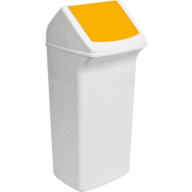 Müllbehälter gelb 40 l Fassungsvermögen