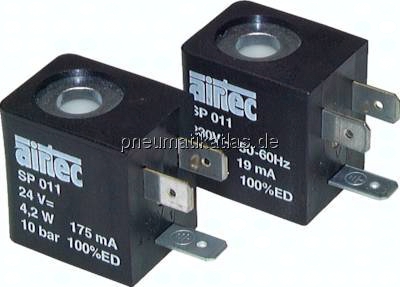 M 01 42VAC Magnetspule Steckergröße 1 (Industrienorm B), 42 V AC