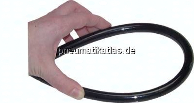 PAFL 15X12 SCHWA-100 Polyamid-Schlauch flexibel, 15 x 12 mm, schwarz
