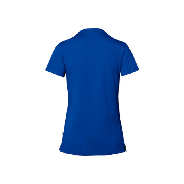 Hakro Damen-V-Shirt Cotton-Tec 169-10 royalblau