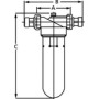 Feinfilter »Bavaria« für Trinkwasser, DVGW-geprüft, 90 µmFF 1