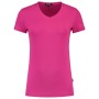 Tricorp T-Shirt V-Ausschnitt Fitted Damen 101008 Fuchsia