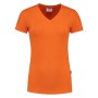 Tricorp T-Shirt V-Ausschnitt Fitted Damen 101008 Orange
