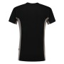 Tricorp T-Shirt Bicolor Brusttasche 102002 Black-Grey