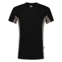 Tricorp T-Shirt Bicolor Brusttasche 102002 Black-Grey