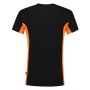 Tricorp T-Shirt Bicolor Brusttasche 102002 Black-Orange