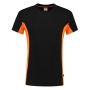 Tricorp T-Shirt Bicolor Brusttasche 102002 Black-Orange