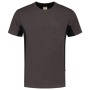 Tricorp T-Shirt Bicolor Brusttasche 102002 Darkgrey-Black