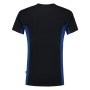 Tricorp T-Shirt Bicolor Brusttasche 102002 Navy-Royalblue